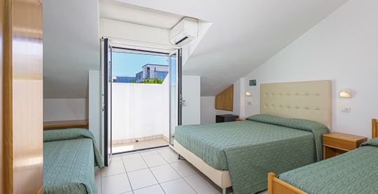 Camere Hotel Matteo Pinarella